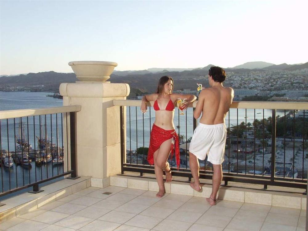 Queen Of Sheba Eilat Interior foto A balcony